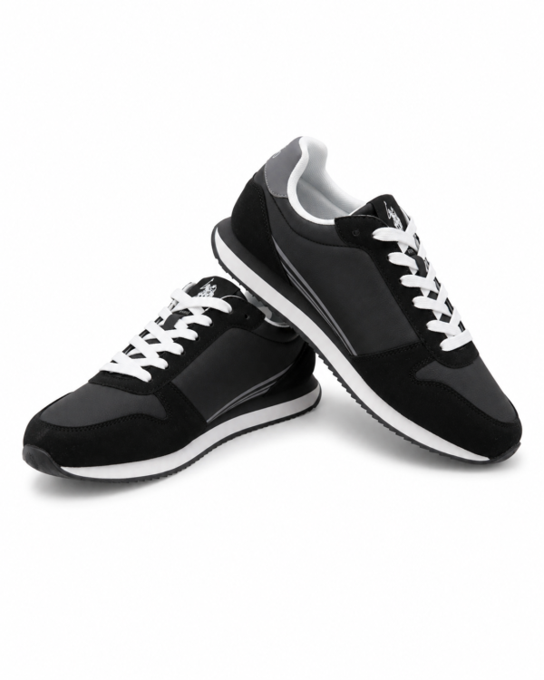 2003_us polo assn_10990_41,42,43,44,45,46,_veštačka koža_prevrnuta koža (4) Muške patike – U.S. Polo Assn. – Crne