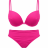 47_5490_80%poliamid 20% elastin_Ix2,IIx2,IIIx2,IVx2, (1) Ženski bikini kupaći kostim – Gianfranco Ferré – roze