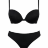 52_5490(2746)_ 80%poliamid 20% elastin_ I,II,III,IV Ženski bikini kupaći kostim – Gianfranco Ferré – crna
