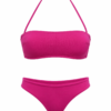54_ 5490(2747)_ 80%poliamid 20% elastin_ II,III Ženski bikini kupaći kostim – Gianfranco Ferré – roze