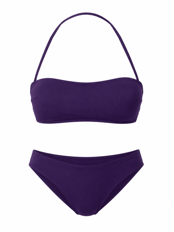 56_5490(2746)_ 80%poliamid 20% elastin_ II,III Ženski bikini kupaći kostim – Gianfranco Ferré – ljubičasta
