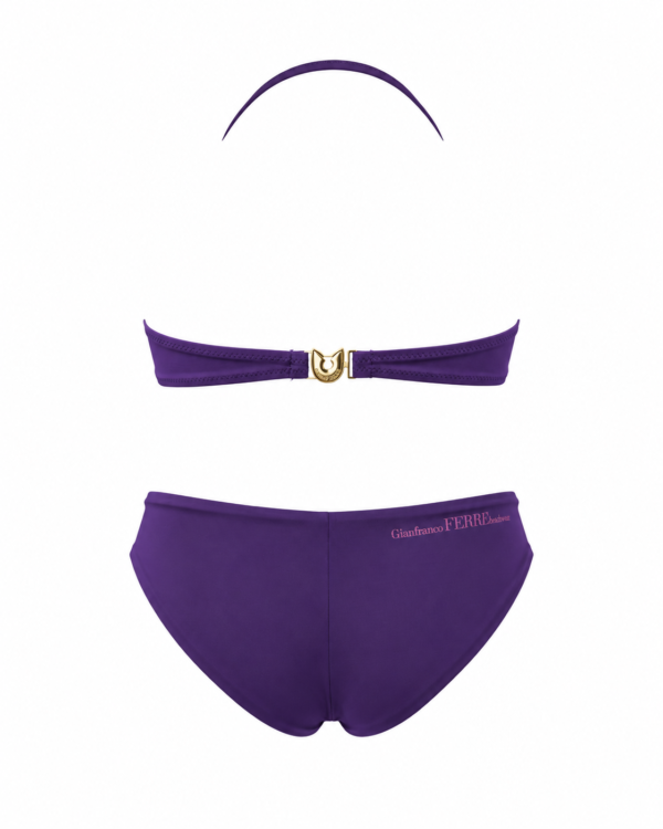 56_5490(2747)_ 80%poliamid 20% elastin_ II,III Ženski bikini kupaći kostim – Gianfranco Ferré – ljubičasta