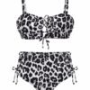 dvodelni-kupaci-crno-beli-animal-print-prednja-strana Ženski dvodelni kupaći kostim – animal print