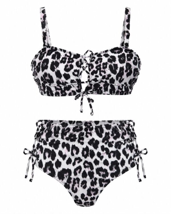 dvodelni-kupaci-crno-beli-animal-print-prednja-strana Ženski dvodelni kupaći kostim – animal print