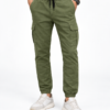 ChatGPT Image 7. Sept. 2026, 13_31_06 Pantalone - 2Y Premium - Džeparice Maslinasto Zelene Jogger