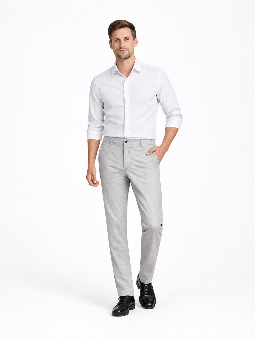 Pantalone – Avasar – Svetlo siva melanž