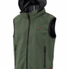 Muški softshell prsluk sa kapuljačom - Norway 1963 - maslinasto zeleni