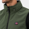 Muški softshell prsluk sa kapuljačom - Norway 1963 - maslinasto zeleni