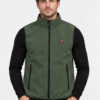 Muški softshell prsluk sa kapuljačom - Norway 1963 - maslinasto zeleni