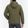 2033_armata di mare_s,m,l,xl,2xl_spolja 100% poliamid unutra 100% poliester_6990 (3) Muška prošivena jakna sa kapuljačom - Armata di Mare - maslinasto zelena
